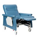 Car Cliner XL Elite Care Cliner w/Swing Away Arms (Nylon Casters), Royal Blue 6950